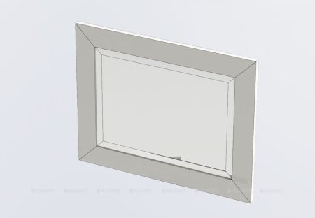 Зеркало Aquanet Мадонна 90 белый 