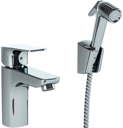 Смеситель для раковины Paini Viva Style P4CR205/574 с гигиеническим душем Хром 