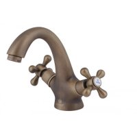 Смеситель для раковины Kaiser Carlson Style 44311-2 Бронза античная Смеситель для раковины Kaiser Carlson Style 44311-2 Бронза античная