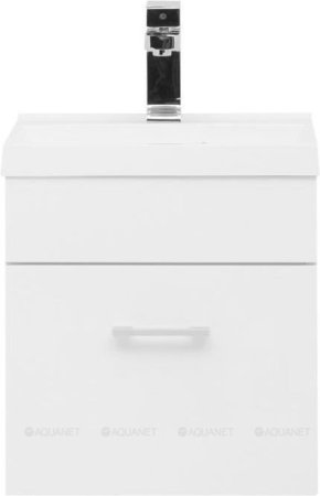 Тумба с раковиной Aquanet Нота 40 белый 