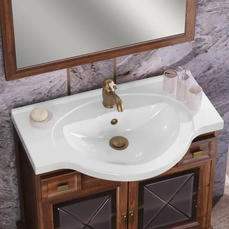 Тумба под раковину Opadiris Борджи 85 00-00003198 Светлый орех 