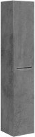 Шкаф пенал Vincea Mia 35 L VSC-2M170BT-L подвесной Beton
