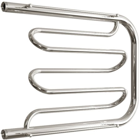 Полотенцесушитель водяной ДВИН Dw фокстрот 50/70 c полкой, хром 