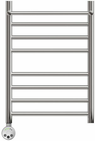 Электрический полотенцесушитель Point Аврора Премиум PN10146SPE П7 400x600 с полкой левый/правый Хром 
