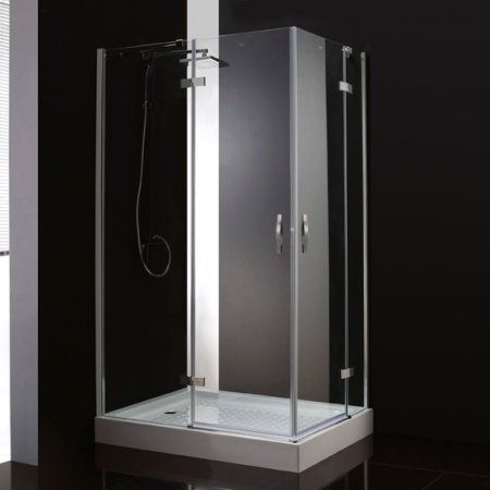 Душевой уголок Cezares Bergamo AH2 100/90 C Cr L 
