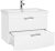 Тумба под раковину Style Line Жасмин 2 80 Люкс Plus ЛС-000010037 подвесная Белый глянец 
