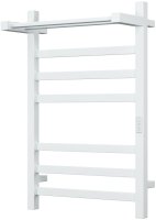 Полотенцесушитель электрический с полочкой (лесенка) Bauedge Hotel Shelf DB-0004, 50x80 см