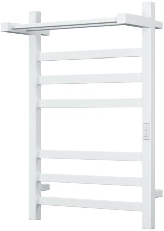 Полотенцесушитель электрический с полочкой (лесенка) Bauedge Hotel Shelf DB-0004, 50x80 см 