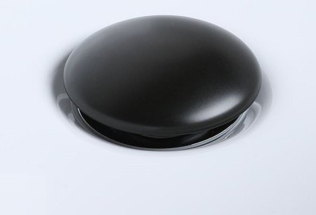 Донный клапан WeltWasser WW PP MT-BL 10000003732 click-clack Черный матовый 