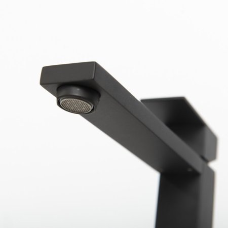 Смеситель Cezares Unika LC-NOP-W0 для раковины, черный 