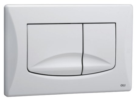 Кнопка смыва OLI River Dual 638501 белая 