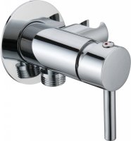Смеситель Cezares CZR-DA1-01 С ВНУТРЕННЕЙ ЧАСТЬЮ, для гигиенического душа, хром