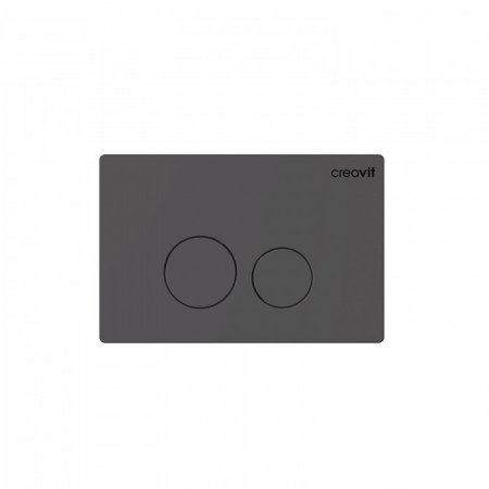 Кнопка смыва Creavit Terra GP9002.04 АНТРАЦИТ 