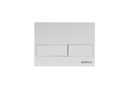 Кнопка смыва Berges Wasserhaus Novum L4 Soft Touch белая 