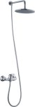 Смеситель с душевой стойкой HAIBA HB2412 хром 