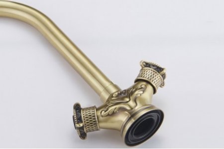 Смеситель для кухонной мойки Zorg Antic A 2003K-BR 