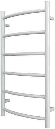 Полотенцесушитель электрический Point Афина PN04848W П6 400x800 диммер справа, белый 