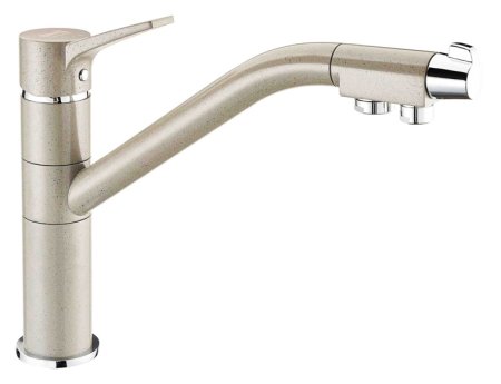 Смеситель для кухонной мойки Zorg Clean Water ZR 401 KF песочный 