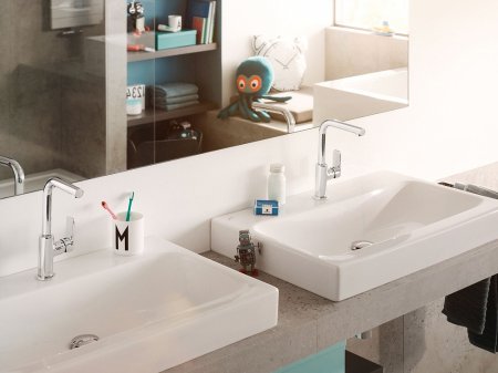 Смеситель Kludi Pure&Style 400240575 для раковины 