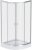 Душевой уголок AM.PM X-Joy Twin Slide 80x80 W88E-205-080MT с поддоном профиль матовый Хром стекло прозрачное 
