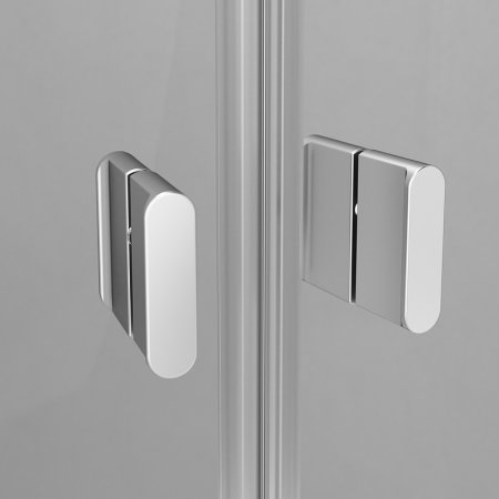 Душевой уголок AM.PM X-Joy Twin Slide 80x80 W88E-205-080MT с поддоном профиль матовый Хром стекло прозрачное 