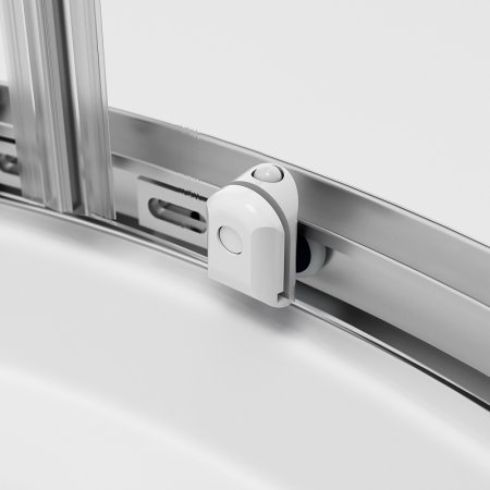 Душевой уголок AM.PM X-Joy Twin Slide 80x80 W88E-205-080MT с поддоном профиль матовый Хром стекло прозрачное 