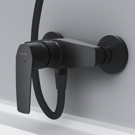 Смеситель для душа AM.PM Gem F90A20022 Черный 