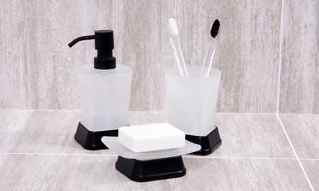 Стакан WasserKRAFT Amper K-5428BLACK 