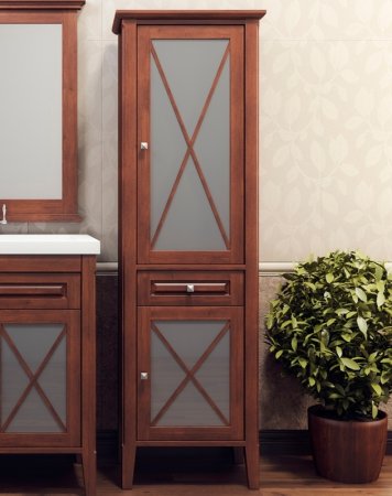 Шкаф пенал Opadiris Палермо 53 R Z0000008562 Светлый орех 