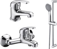 Комплект смесителей WasserKRAFT A31011 для ванной 3 в 1