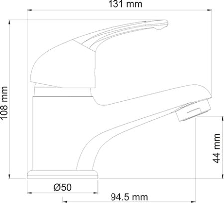 Комплект смесителей WasserKRAFT A31011 для ванной 3 в 1 