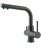 Смеситель для кухни Lemark COMFORT с подключением к фильтру питьевой воды, цвет: антрацит (LM3061PAN) 