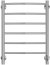 Электрический полотенцесушитель Terminus Классик П6 450x650 4660059580203 Хром 