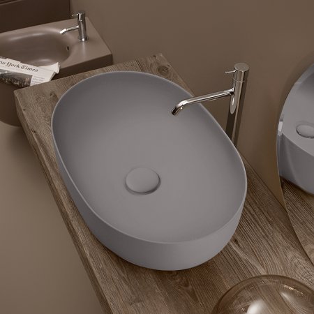 Раковина-чаша Kerasan Nolita 60 534389 Ferro Matt 