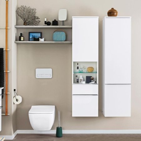 Шкаф-пенал Villeroy & Boch Venticello A95111 DX glossy white R 