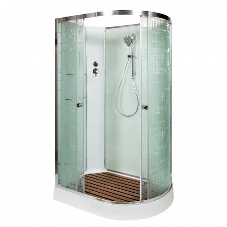 Душевая кабина Deto ЕМ1512 L N (без крыши) 