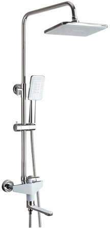 Душевая система Frap H58 F2458 Белая Хром 