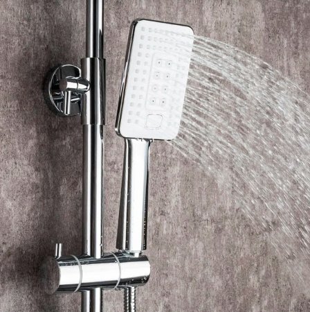 Душевая система Frap H58 F2458 Белая Хром 