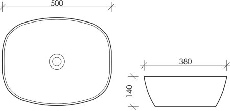Раковина Ceramica Nova Element 50 см CN5005 