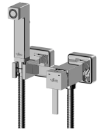 Гигиенический душ со смесителем Rossinka X25-54 Хром
