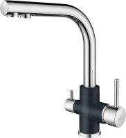 Смеситель Paulmark Es213011-BLMCR для кухонной мойки