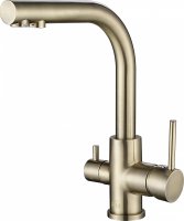 Смеситель для кухонной мойки Paulmark Essen Es213011-BR бронза