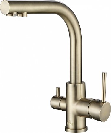 Смеситель для кухонной мойки Paulmark Essen Es213011-BR бронза 