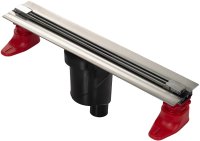 Душевой лоток Berges Super Slim 600 091052 с решеткой Хром глянец