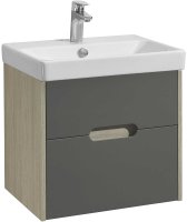 Тумба под раковину Aquaton Оливия 55 1A254201OLUG0 подвесная Грей Дуб ойстер