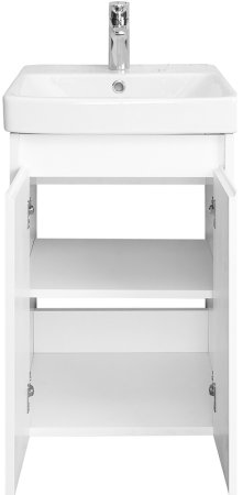 Тумба под раковину Aquaton Сканди Doors 45 1A278701SD010 Белая 