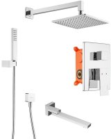 Душевая система Swedbe Platta 5546 Хром Душевая система Swedbe Platta 5546 Хром