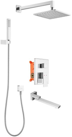 Душевая система Swedbe Platta 5546 Хром 