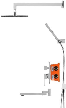 Душевая система Swedbe Platta 5546 Хром 