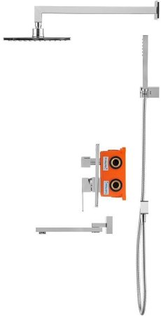 Душевая система Swedbe Platta 5546 Хром 